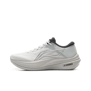 LiNing Yueying 5 Shock Absorbers Rebound Low Top Sprint Running Shoes Men's Calm Gray