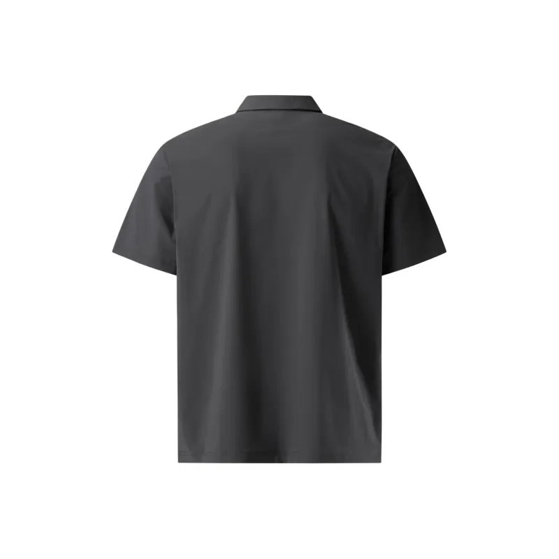 KOLON SPORT Polo Shirts Men Charcoal-1
