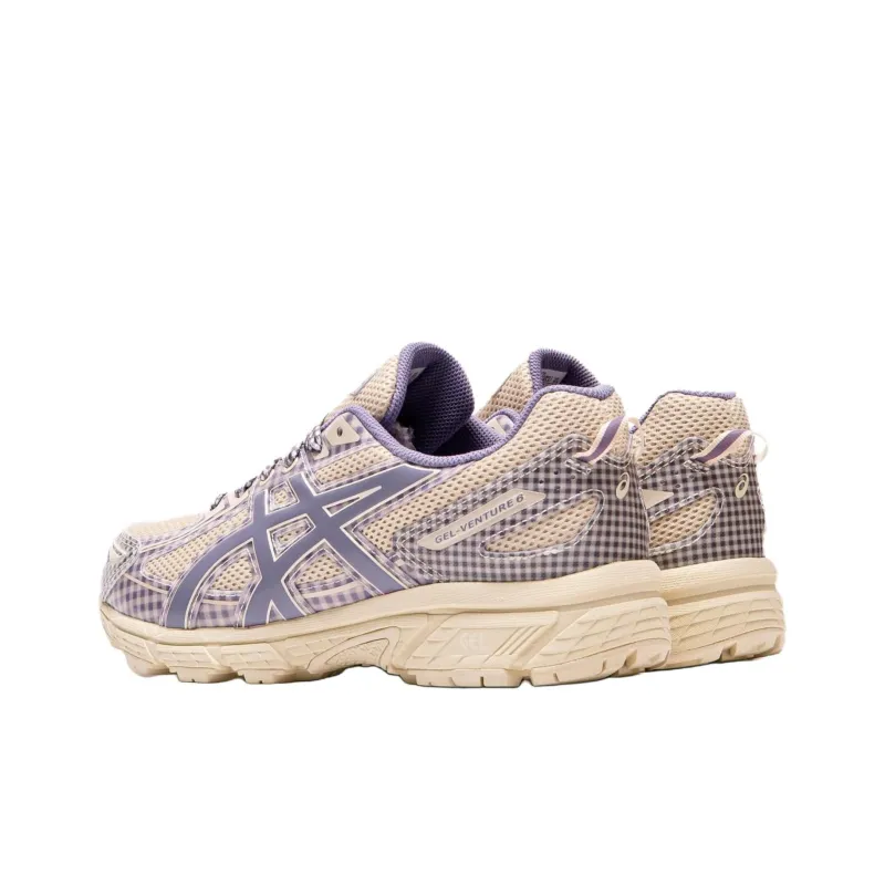 Asics Gel Venture 6 Story Mfg. Vanilla Violet Quartz Gingham-3
