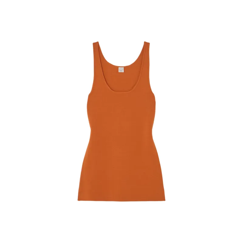 TOTEME Tank Tops Women's Orange-0