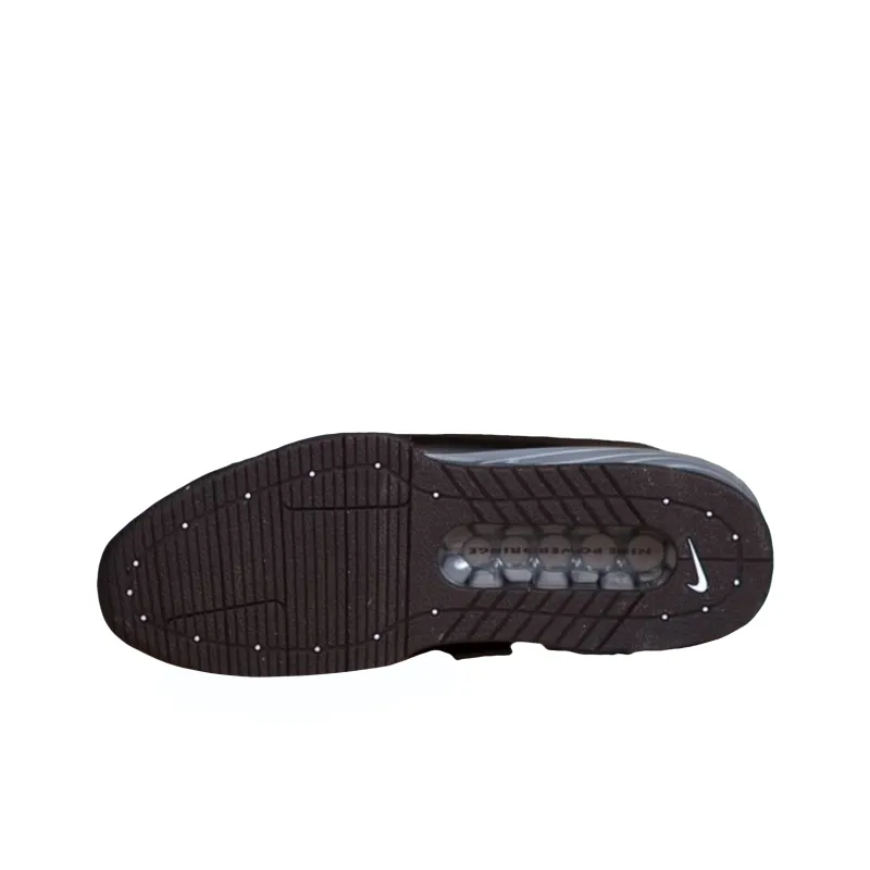 Nike Romaleos 2 Anti Slip Wear Resistant Low Top Training Shoes Women's Black Silver-3
