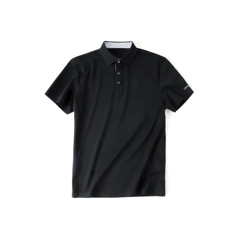 Mr.Bu Polo Shirt Men's Piano Black-0