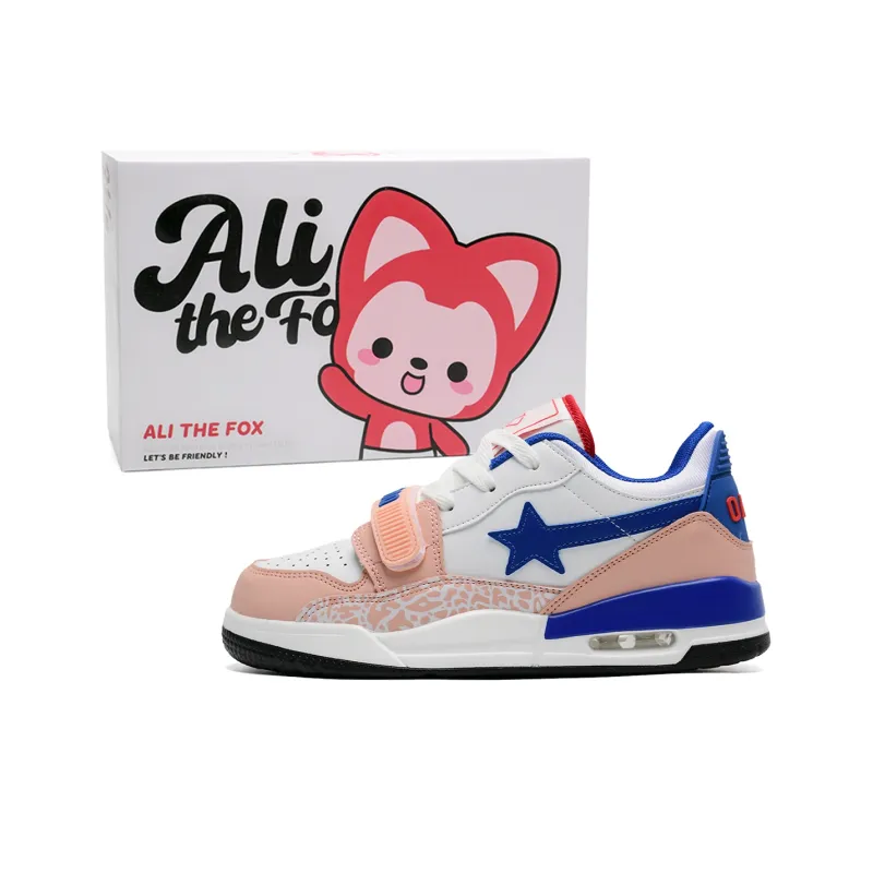 ALI THE FOX Balanced, Lightweight, And Breathable Low Top Skateboard Shoes Unisex-42