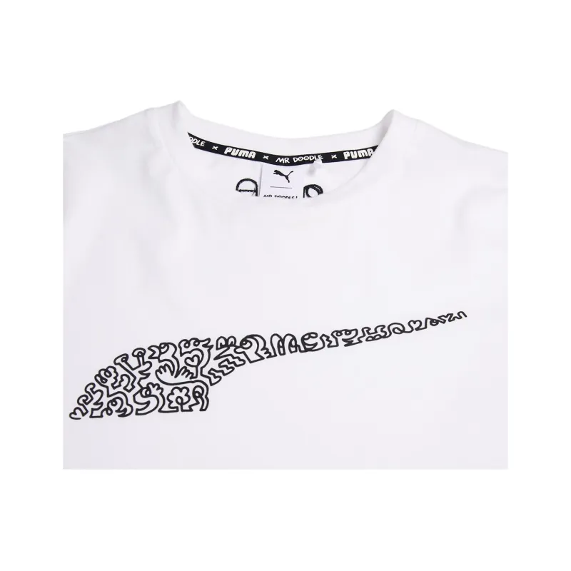 PUMA x MR.DOODLE T Shirt Men's White-2