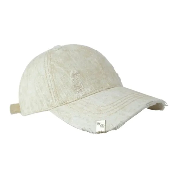 FREE RABBITⅡ Spring Summer Metal Buckle Decoration Slimming Effect Baseball Caps Unisex-5