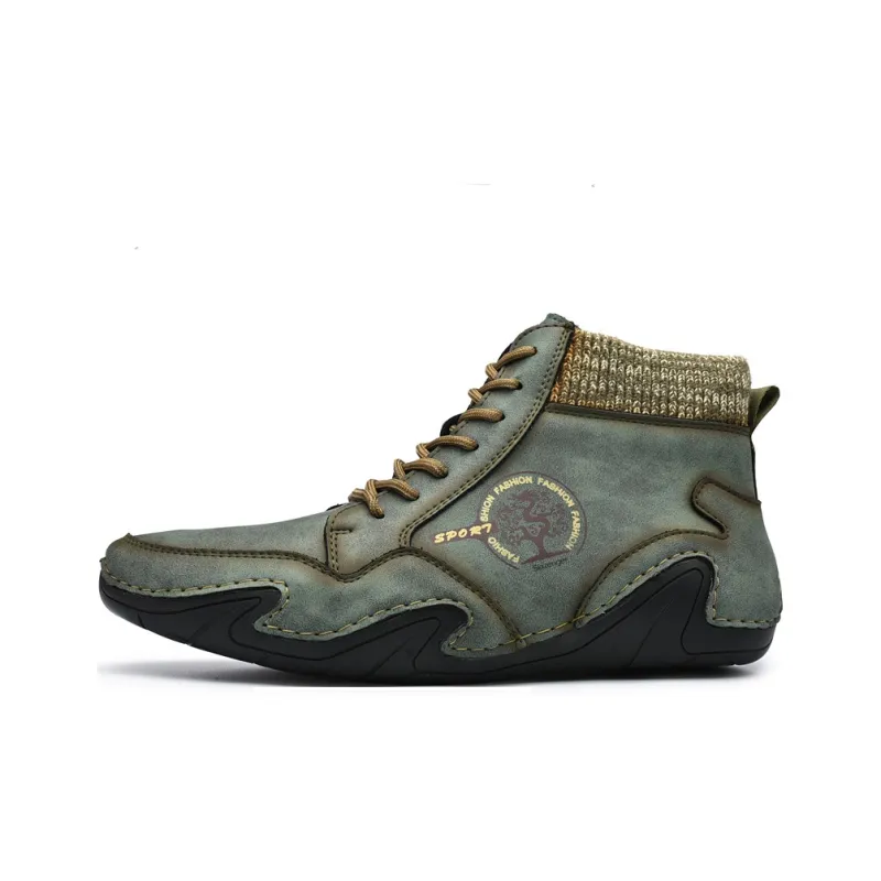 Slazenger Abrasion Resistant Mid Top Casual Shoes Men's-4