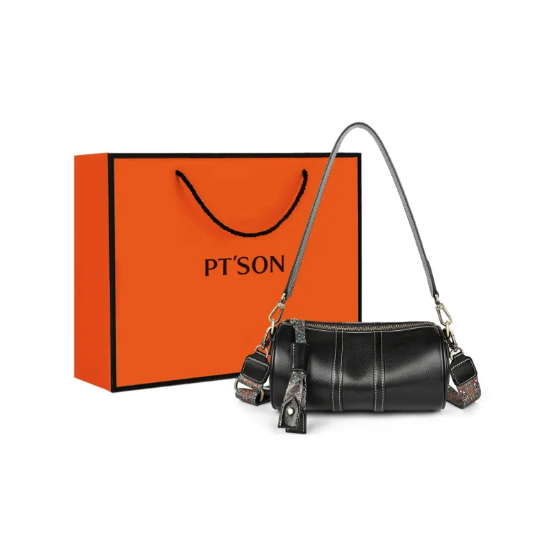 PT'SON Cow Leather Pillow Bag, Underarm Shoulder Bag, Crossbody Bag Women's-14