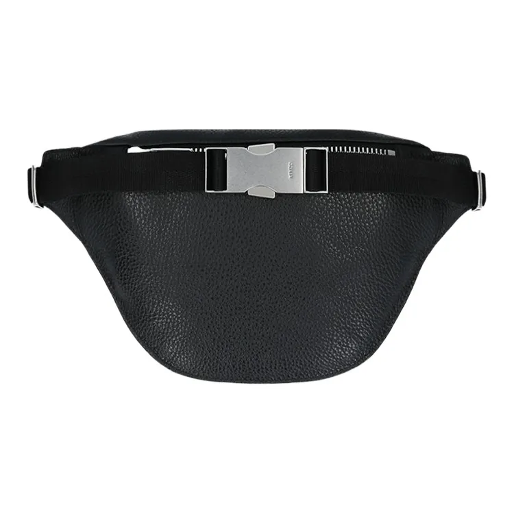 KENZO Embossed Leather Fanny Pack Sling Bags Regular Men's Black-2