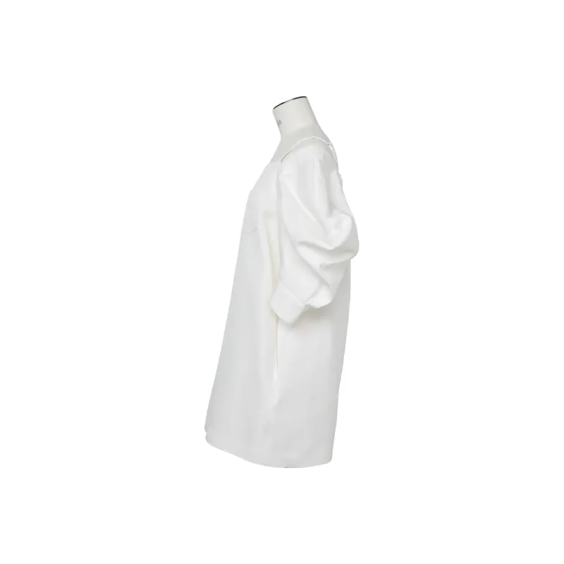 Sacai Off The Shoulder Mini Dress-2