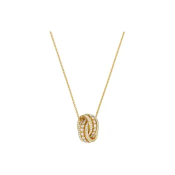 Swarovski Crystal Necklaces Women's Gold Plated