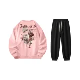 Pink Top Black Bottom