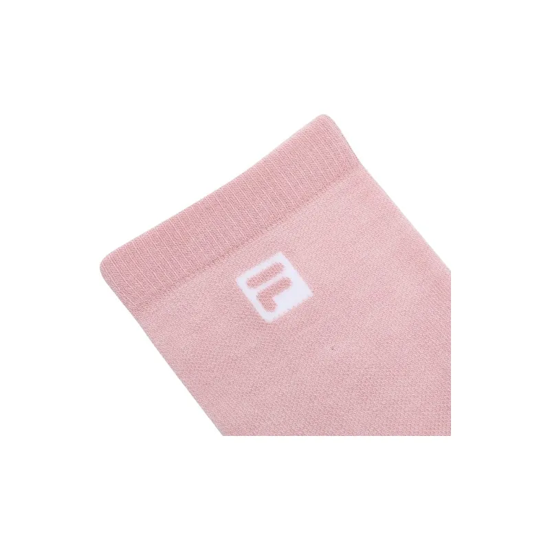 FILA Mid Calf Socks Women's 1 Pack Flying Blossom Pink-1