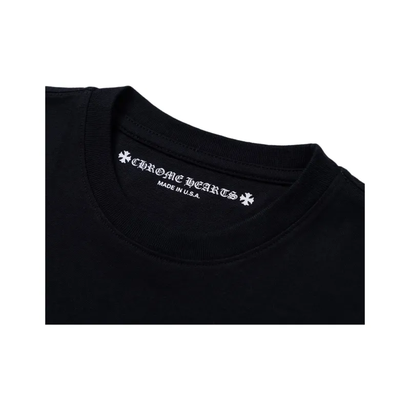 Chrome Hearts T Shirts Unisex Black-3