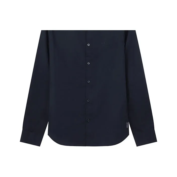 ARMANI EXCHANGEAE FW22 Shirt Men's Marine Blue-4