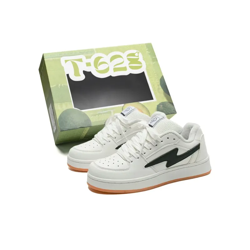T628 Puffy Shoes Cushioned Wear-Resistant Lightweight Breathable Slip-Resistant Low-Top Skateboard Shoes Unisex-161