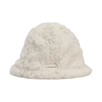 FILA Cotton Polyester Bucket Hats Women's Black/White