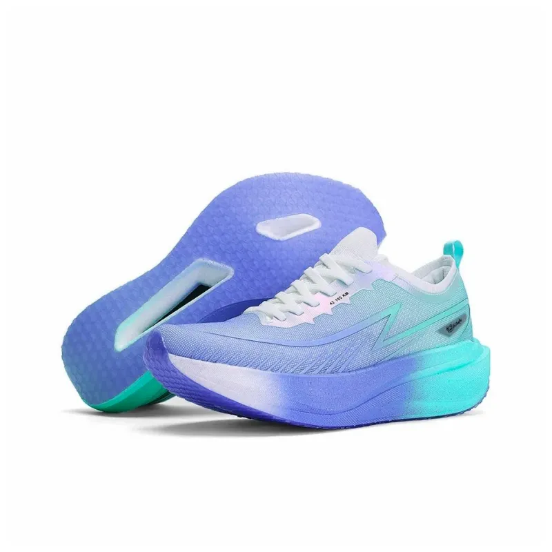 ALI THE FOX Running Shoes Men Low Top Gradient Blue-4