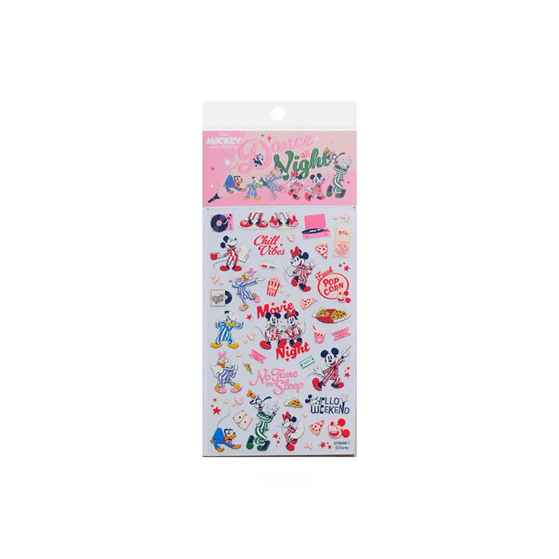 Disney Mickey Mouse Family Collection Pajamas Party DIY Stickers-0