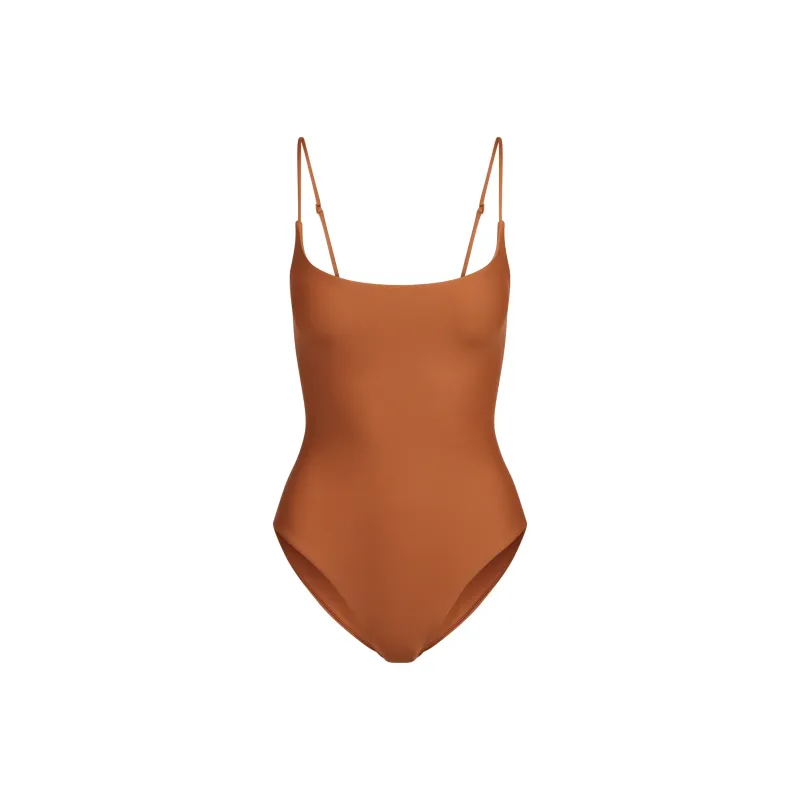 SKIMS ICONIC SWIM SQUARE NECK ONE PIECE One piece Swimsuit Women's-0
