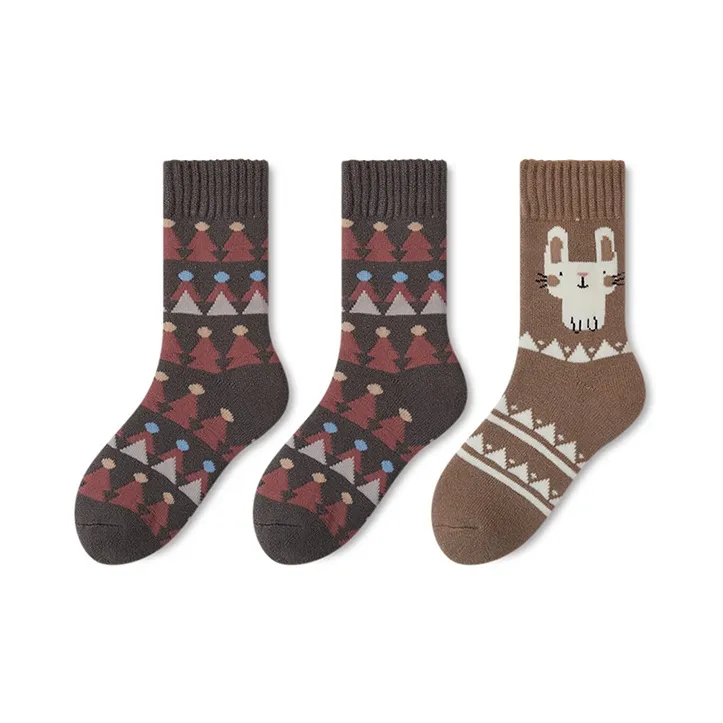 Moremoli Mid Calf Socks Women's 3 Pack-1