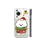 Transparent White-Christmas Samoyed