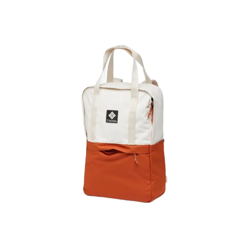 Columbia Polyester Backpack Unisex Orange/White-0