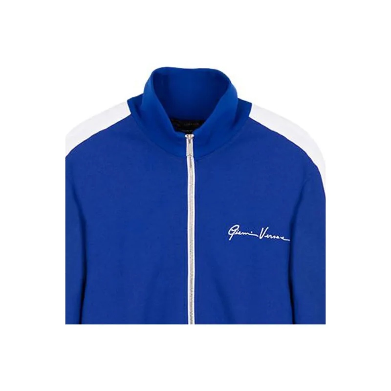 VERSACE Jackets & Coats Men's Blue-3