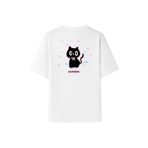 Kuangmi 남녀공용 티셔츠