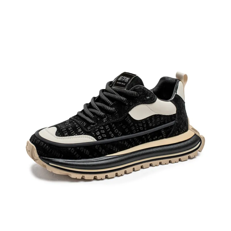Budding Bear Anti Slip And Wear Resistant Lightweight Rebound Low Top Casual Shoes Men's-18