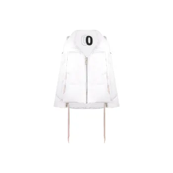 KHRISJOY Fleece Lined Down Jacket Women's White