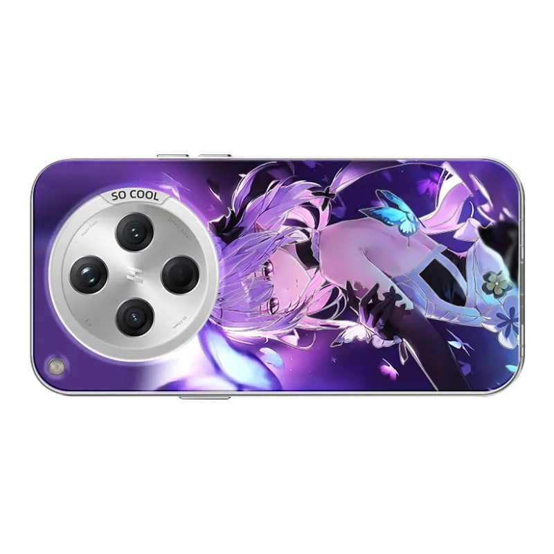 CHUNFAN PC Material Phone Cases Compatibility With OPPO A5 Pro/Find X8/Reno 12/11/Pro Trendy-4