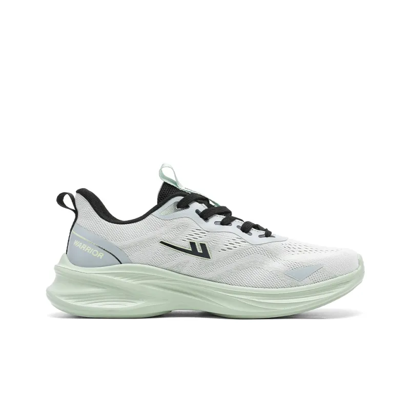 Warrior Breathable Lightweight And Wear Resistant Low Top Casual Training Long Distance Running Shoes Men's Gray-7