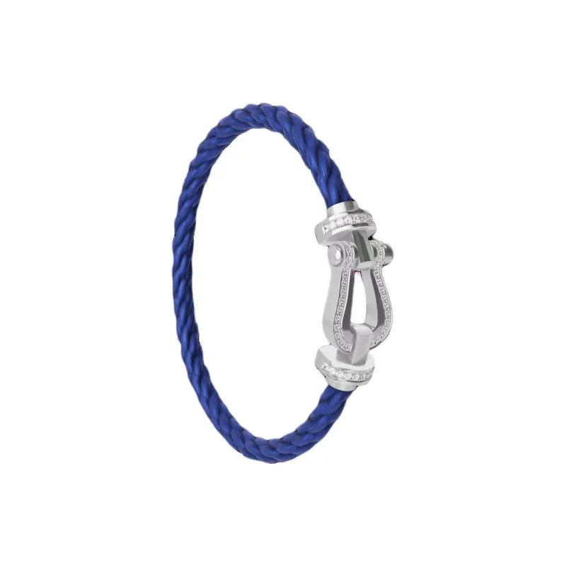 FRED 18K White Gold Bracelets Men's Indigo-1