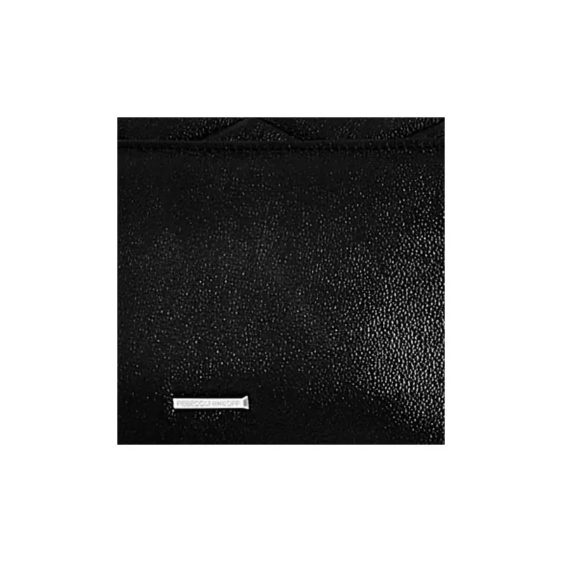 REBECCA MINKOFF Genuine Leather Crossbody Bag Shoulder Bag Women's Black-2