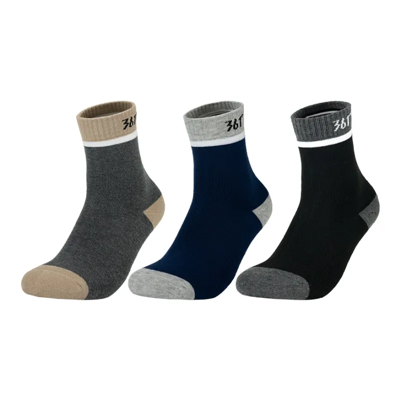 361° Mid Calf Socks Unisex Combo Set-0