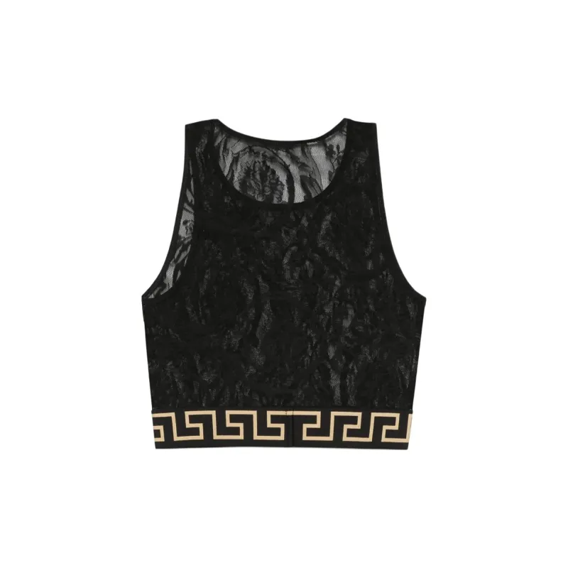 VERSACE SS25 Bra Women's 1 Pack Black-1