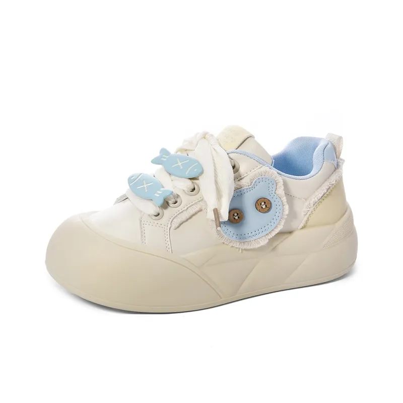 Lovely You Lightweight Anti-Slip Low-Top Skateboard Shoes Women's-13