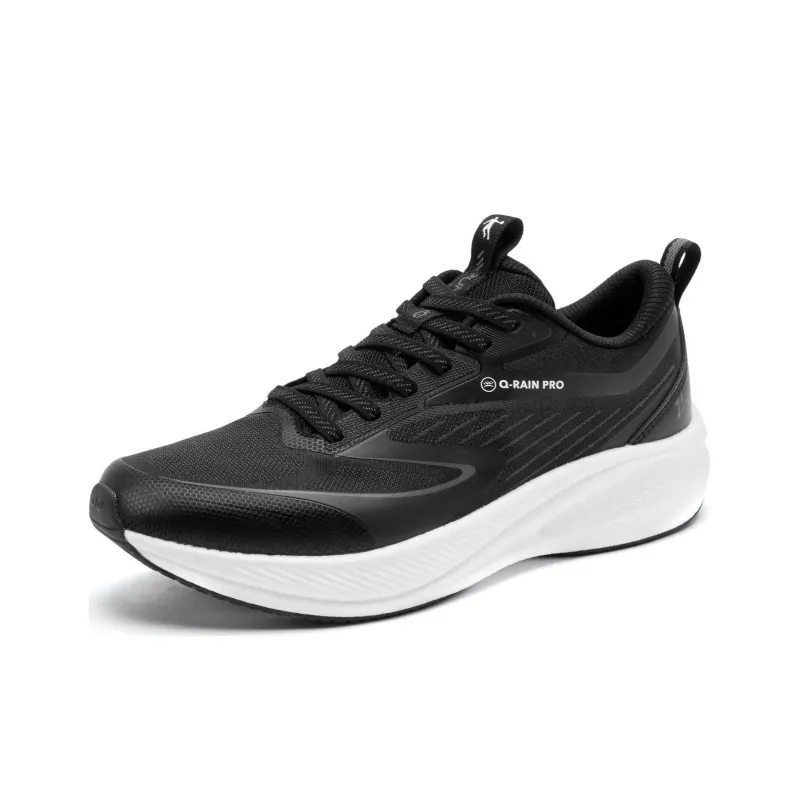 QIAODAN Rapid LITE Running Shoes Men Low Top Black/Jordan White-2