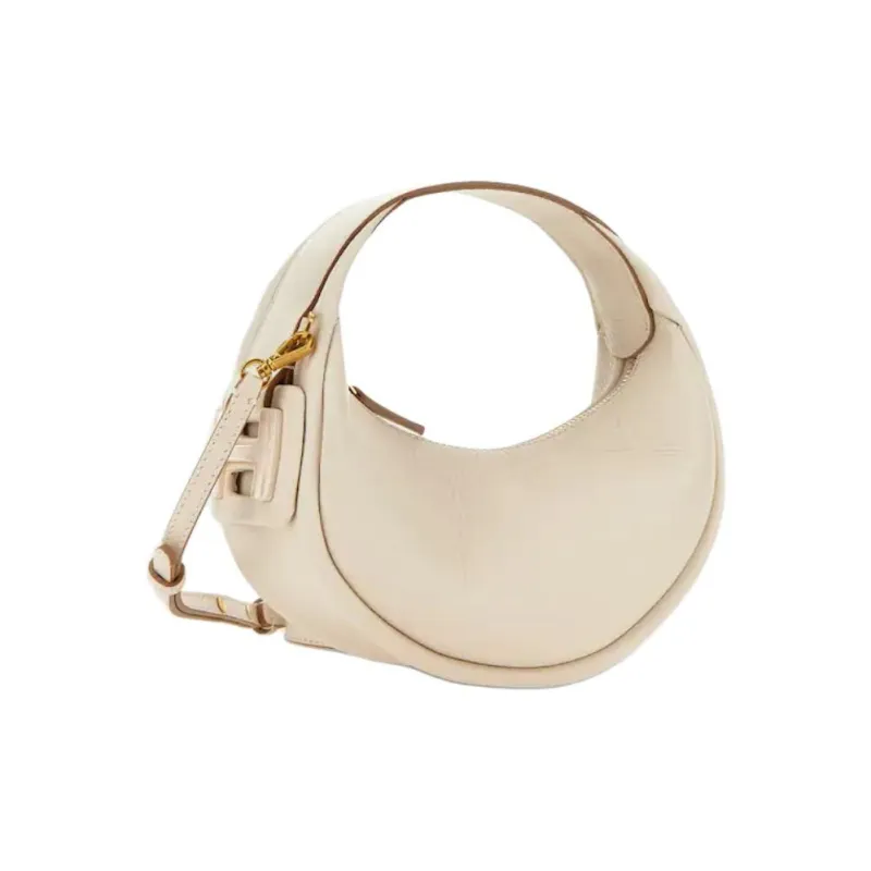 HOGAN Leather One Shoulder Handbags Mini Women's Ivory-1