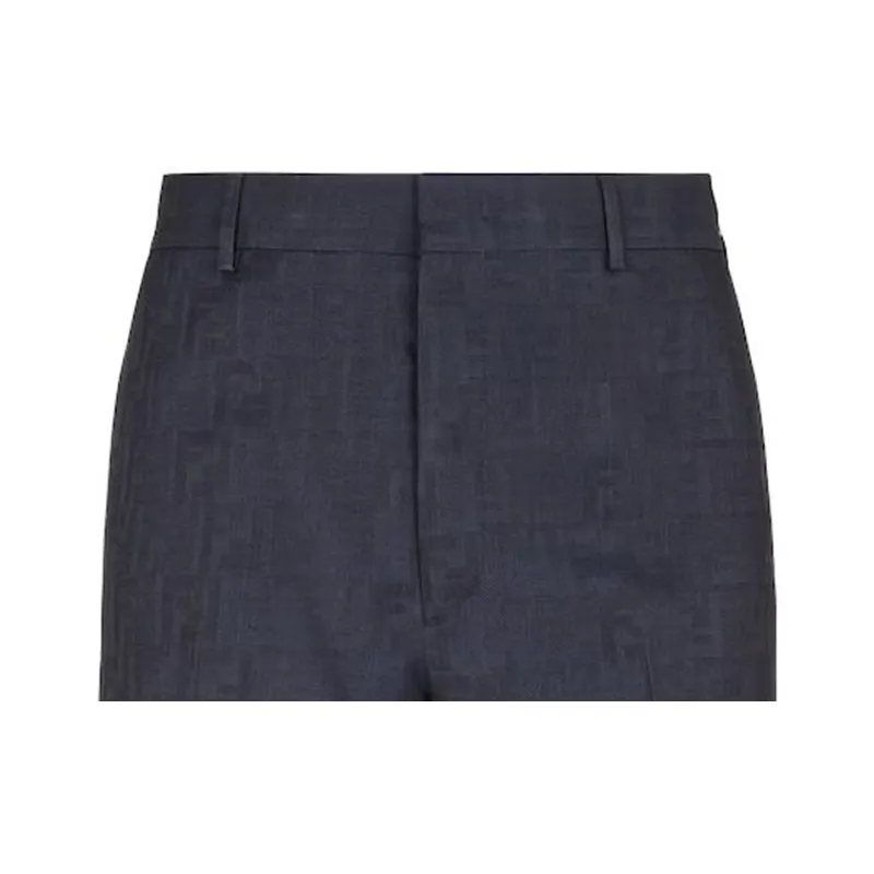 FENDI FW23 Casual Shorts Men's Blue-2