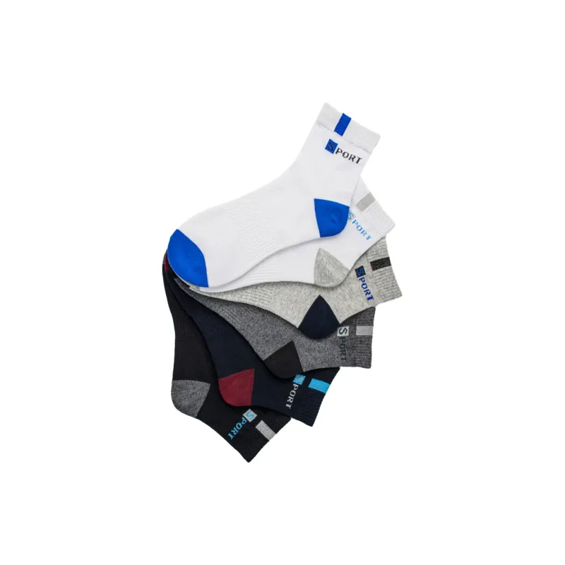 Lanza Mid-Calf Socks Men's 6 Pack-0