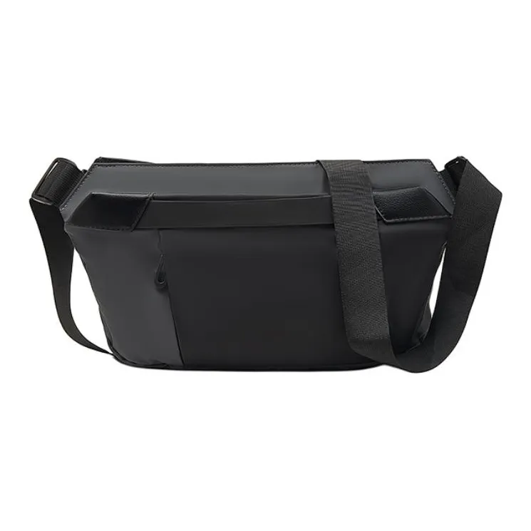 Old Man's Head Fabric Sling Bag Regular Men's Black/Gray-6