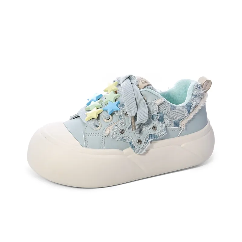 Lovely You Lightweight Cushioning Wear-Resistant Low-Top Skateboard Shoes Women's-43