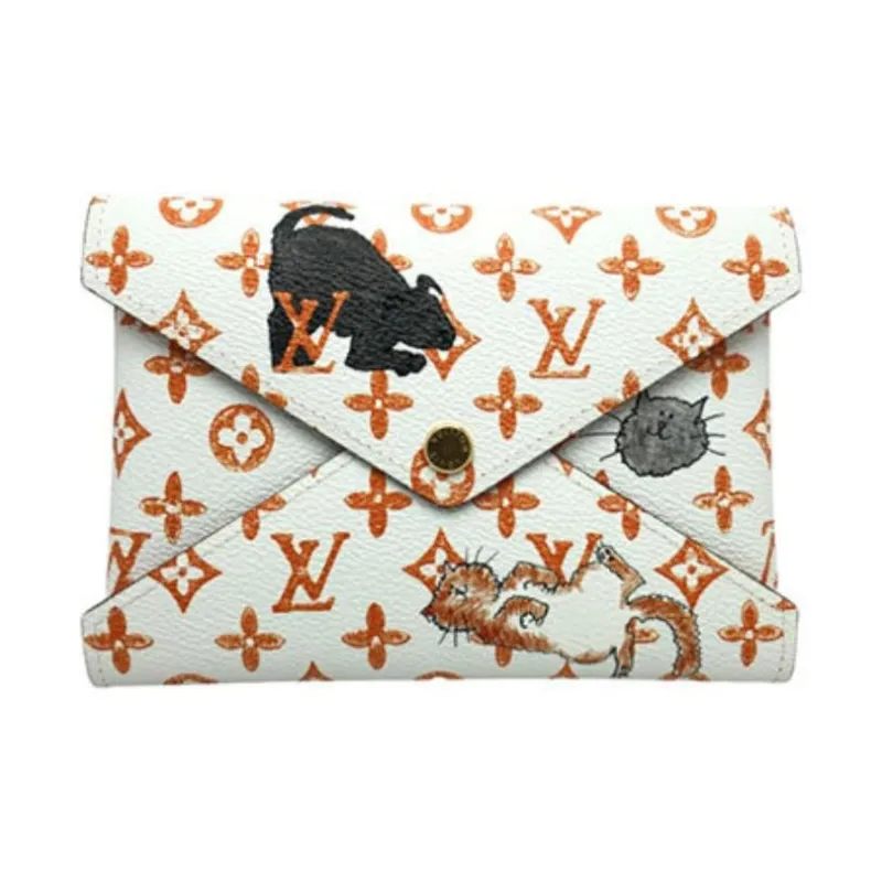 LOUIS VUITTON Pochette Kirigami Monogram Catogram Brown/Orange-3