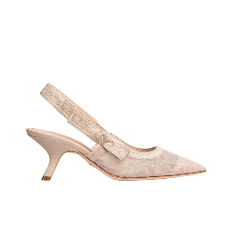 DIOR J'Adior Slim Heel High Heels 6.5cm Women's Nude Pink-1