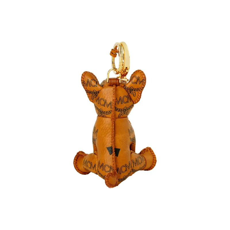 MCM Artificial Leather Charm Keychains Unisex-1