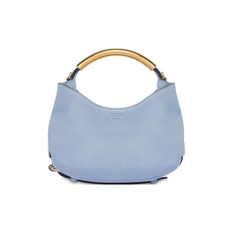 MOSCHINO Handle Me Logo debossed Tote Bag-0
