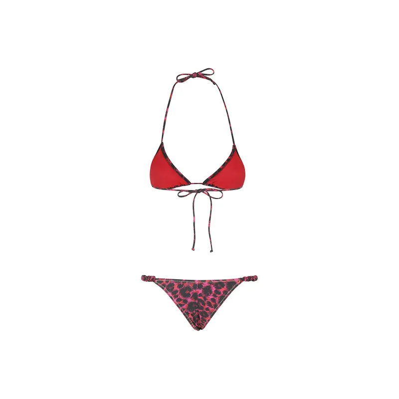 REINA OLGA Bikini Women's 2 Pack Red-1