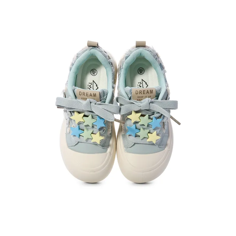 Lovely You Lightweight Cushioning Wear-Resistant Low-Top Skateboard Shoes Women's-45