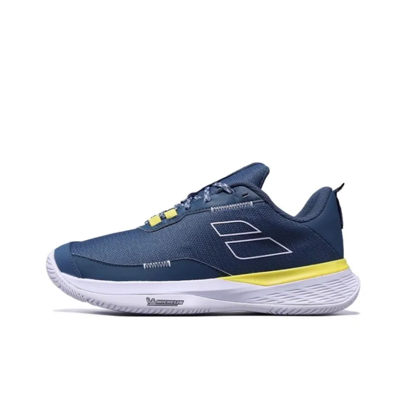 Babolat SFX EVO Shock Absorbers Low Top Tennis Shoes Men's Blue White-0